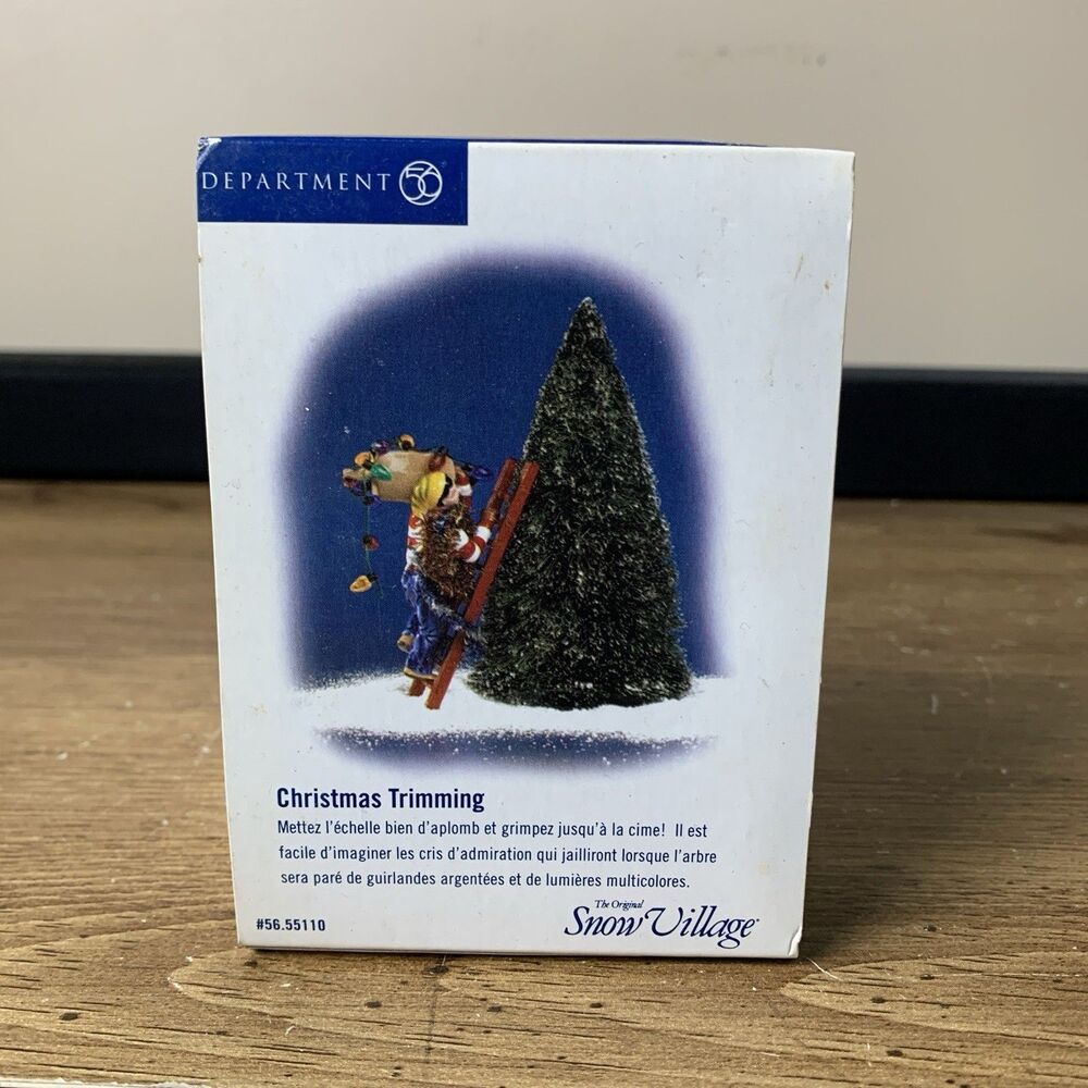 Department 56 Snow Village Christmas Trimming Accessory #55110